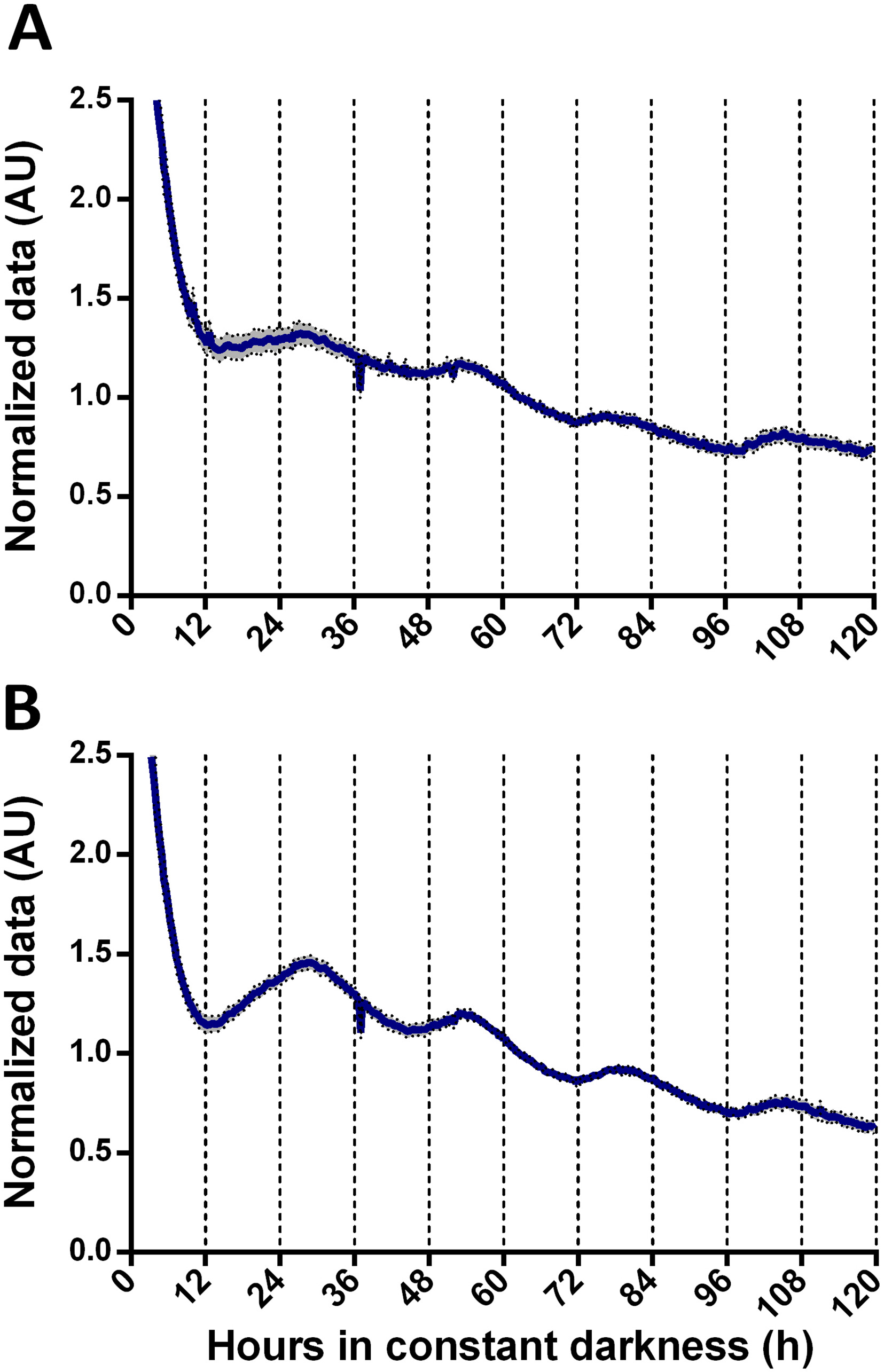 Circadian oscillations in Trichoderma atroviride and the role of core ...